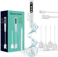 Auto Resin Mixer, 5 Speeds Control Epoxy Mixer for white 