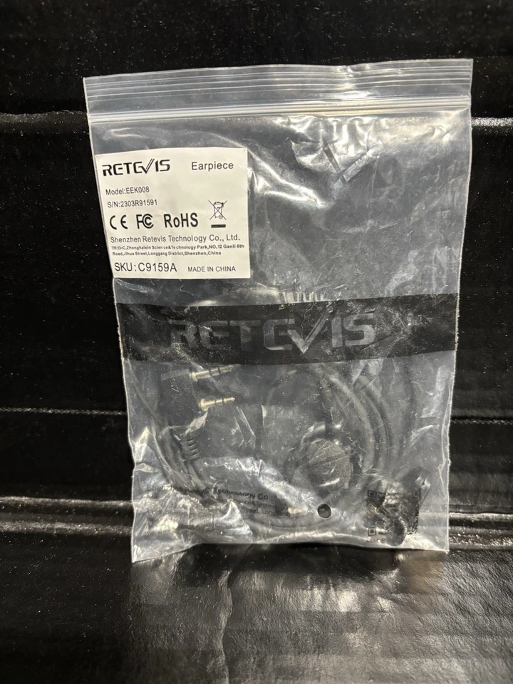 Auricular Retevis - Auriculares Walkie Talkie Gancho Oreja 2 Pines Foto 2 de 4