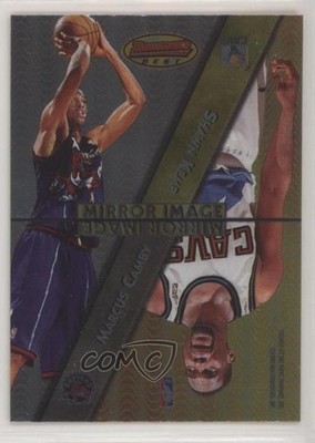 1997 Bowman's Best Mirror Image Shawn Kemp Tim Duncan Marcus Camby #MI6 HOF 0h4