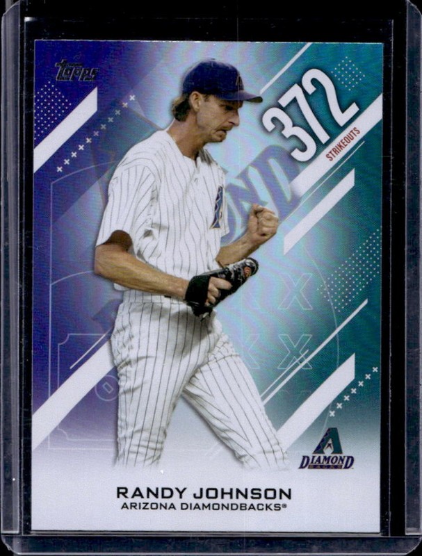 2026 Topps Randy Johnson Crooked Numbers #CN-16 Diamondbacks