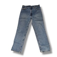 Vintage Levi's 518 Relaxed rare orange tab jeans 34/32