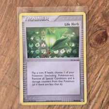 Life Herb Holo 90 101 EX Hidden Legends Trainer Pokemon card WOTC 2004 Ryo Ueda
