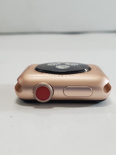 Apple Watch Series 3 38mm A1860 GPS + Cellular 16GB Gold - Shadow - Photo 9 sur 10