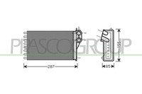Prasco WäRmetauscher Innenraumheizung FüR CitroëN C2 1.1 1.4 C3 I Peugeot 1007