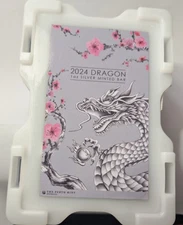 2024 Dragon 1 Oz Silver Minted Bar Mini Monster Box Perth Mint Australia EMPTY