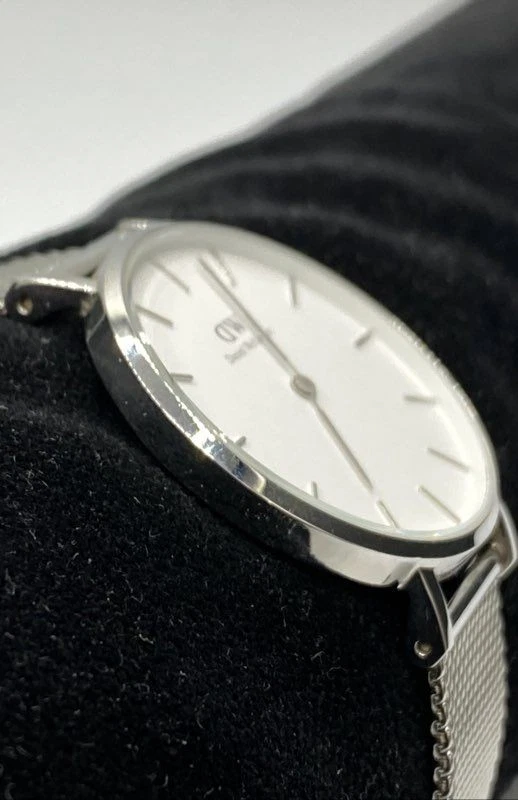 Reloj pulsera Daniel Wellington clásico 32 mm WR30m correa de malla de cuarzo para mujer 43 g Foto 3 de 4