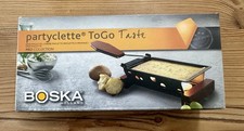 Boska ToGo Partyclette ToGo Taste Käse Raclette Grill