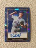 2025 Leaf Metal - Autographs Thatcher Hurd, Thatcher Hurd #BA-TH1 Blue Crystals