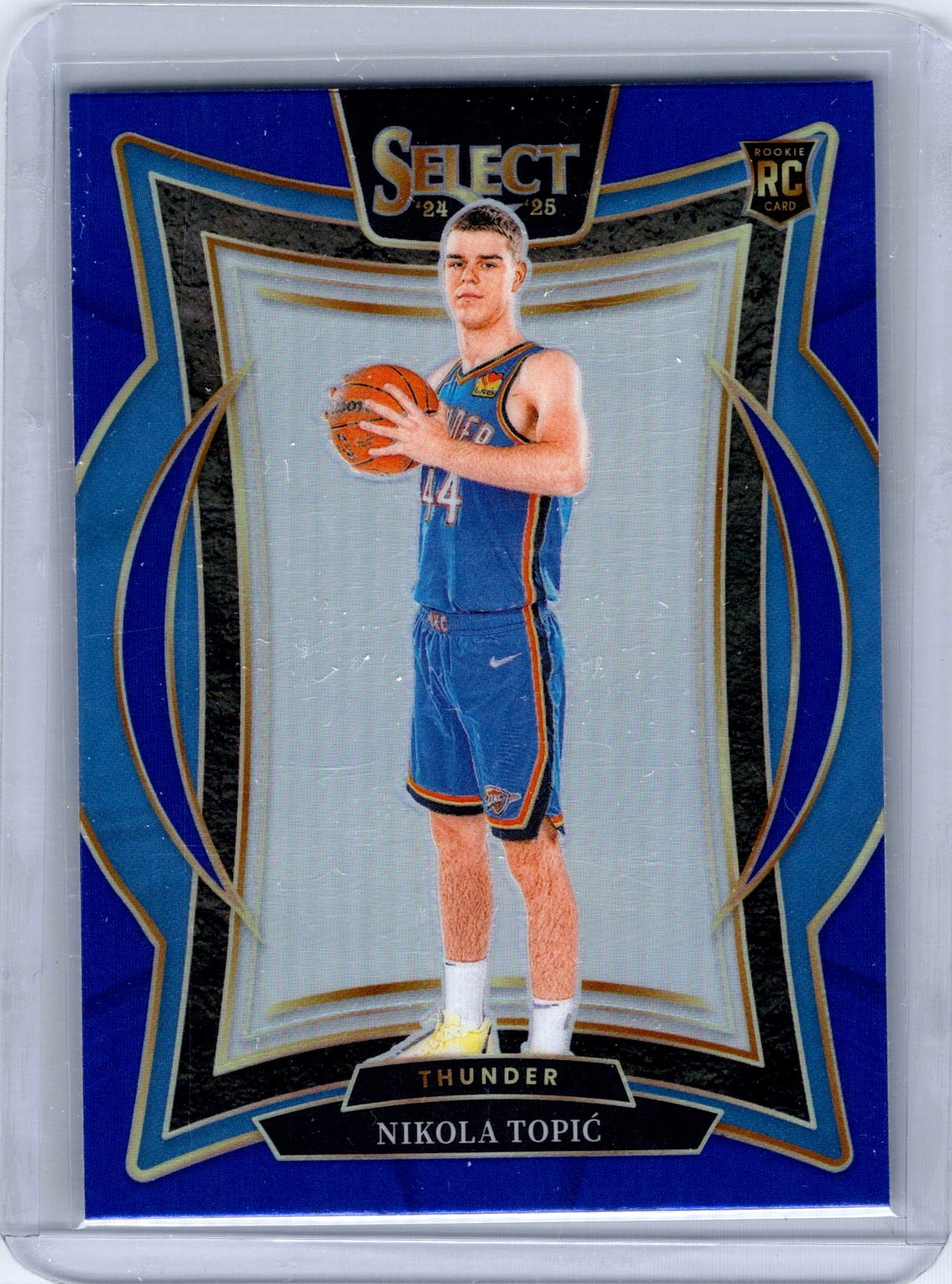 2024-25 Panini Select #89 Nikola Topic Blue Prizm