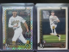 Jacob Wilson 2Card Rookie Lot Topps Chrome Xfractor Topps Base 