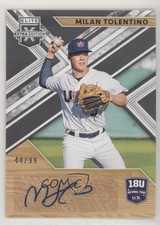 2019 Panini Elite Extra Edition Black 44/99 Milan Tolentino #18U-MT Auto aw2