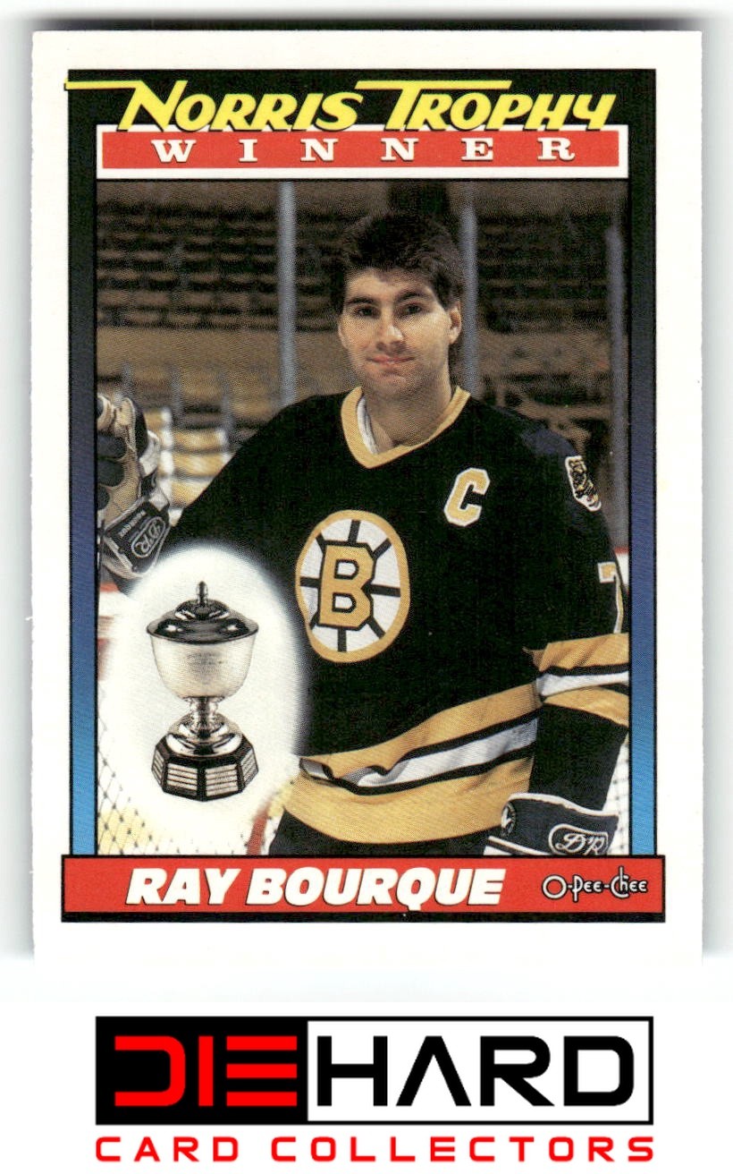 1991-92 O-Pee-Chee #517 Ray Bourque Boston Bruins