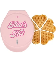 Paris Hilton Heart Waffle Maker Makes 5 Mini Heart Shaped Waffles  Waffle Easy