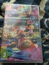 Mario Kart 8 Deluxe (Nintendo Switch, 2017) new unopened and sealed