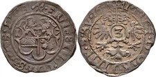 Solms Lich Södel 3 Kreuzer 1617 Ernst II, 1602-1619 Original Coin #BXP198
