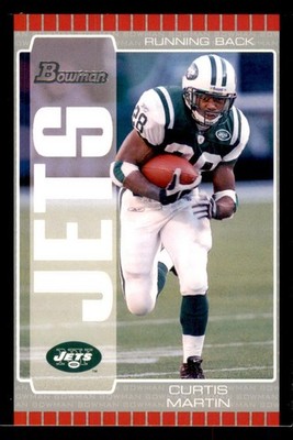 2005 Bowman Silver #17 Curtis Martin New York Jets 160/200