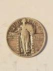 1929-S Standing Liberty Quarter 90% Silver .90 Rare Date Nice Condition