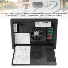 WF-8735-AD RV Converter Charger 30 Amp Power Center Support Auto Detect RV