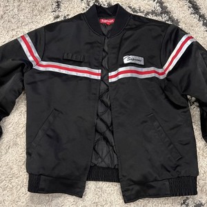 Supreme Reflective Stripe Hooded Work Jacket | eBay