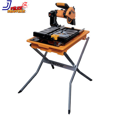 7 Inch Wet Tile Saw with Stand 10 Amp 1.5 Tile Cutter with Laser & LED Light