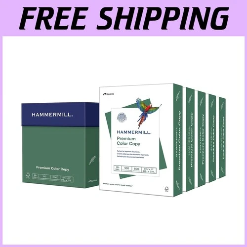 Forest Certified Color Copy Paper - 5 Ream Pack