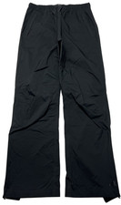 REI Co-op Rain Pants Youth XL Black Waterproof Nylon Elastic Waist Hiking