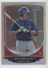 2013 Bowman Prospects Chrome Refractor 390/500 Matt Koch #BCP43 0c2