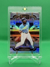 2024 Panini Select - Concourse Junior Caminero #60 Silver Prizm (RC)
