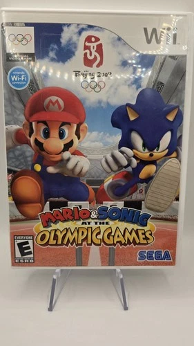 Mario & Sonic at the Olympic Games Nintendo Wii Complete CIB Tested Working