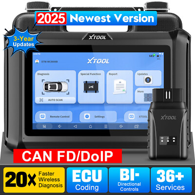 2025 NEWEST XTOOL D7W Automotive Full Diagnostic Scan Tool Bidirectional Scanner