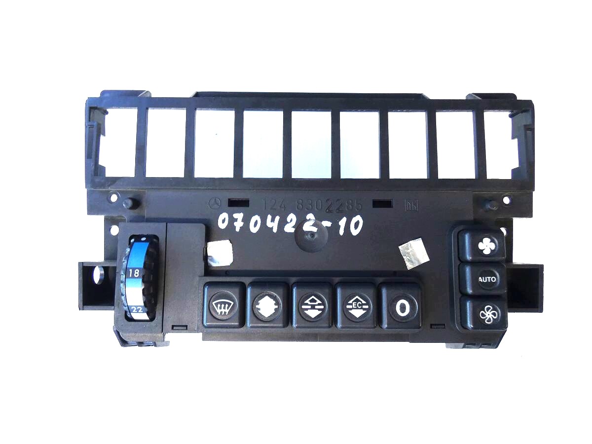 Mercedes C124 230CE A1248302285 climate control panel | eBay 