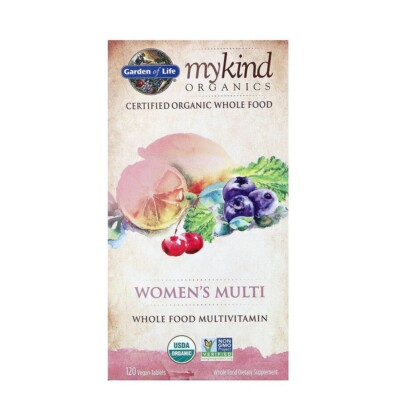 Garden of Life  ORGANICS Women's Multi 120 tabs exp 05/26