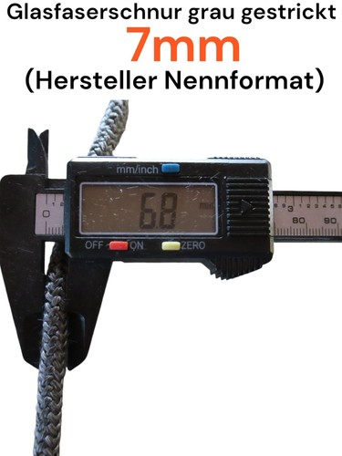 2m Dichtschnur-Set+Kleber+End Kamin Türdichtung Ofendichtung Kaminofen Dichtung - Bild 15 von 54
