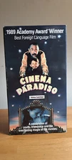 Cinema Paradiso Yellow Subtitled English Version 0376 HiFi Mono VHS Tape Movie