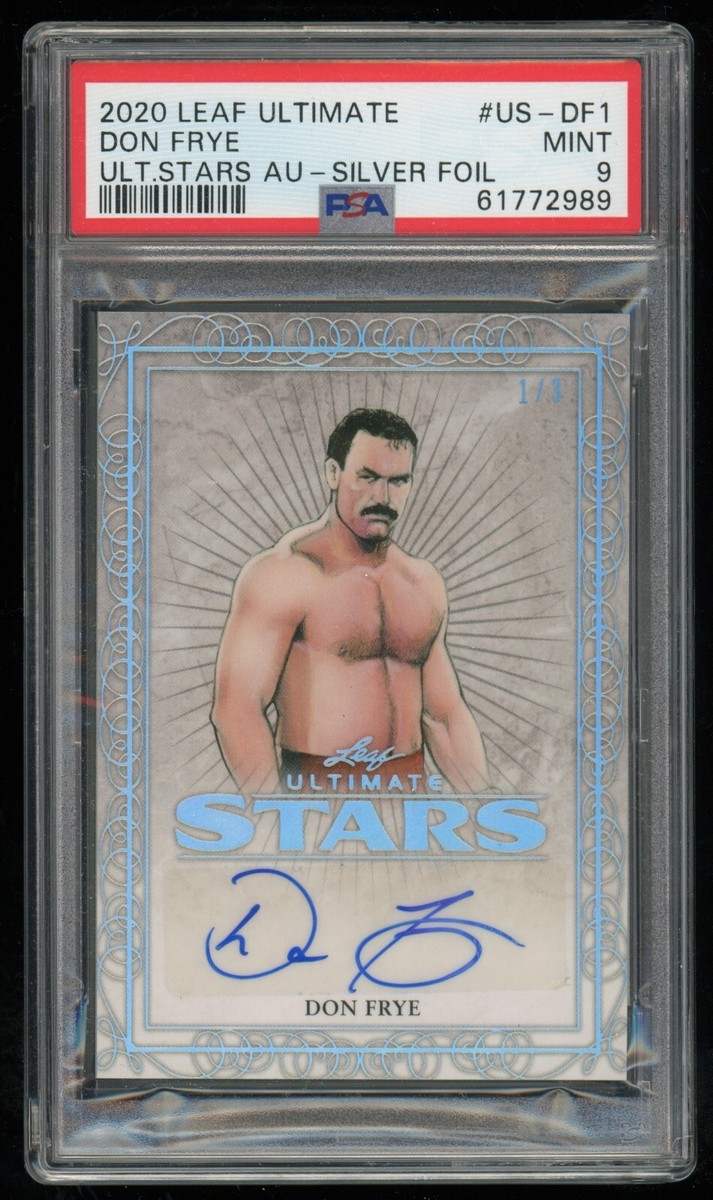 【PSA8】トレヴァ・ザ・リニューアー #280 フォイル Don Frye PSA 9 #1/3 Silver 2020 Leaf Ultimate Wrestling UFC MMA