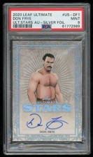 Don Frye PSA 9 #1/3 Silver 2020 Leaf Ultimate Wrestling UFC MMA The Predator