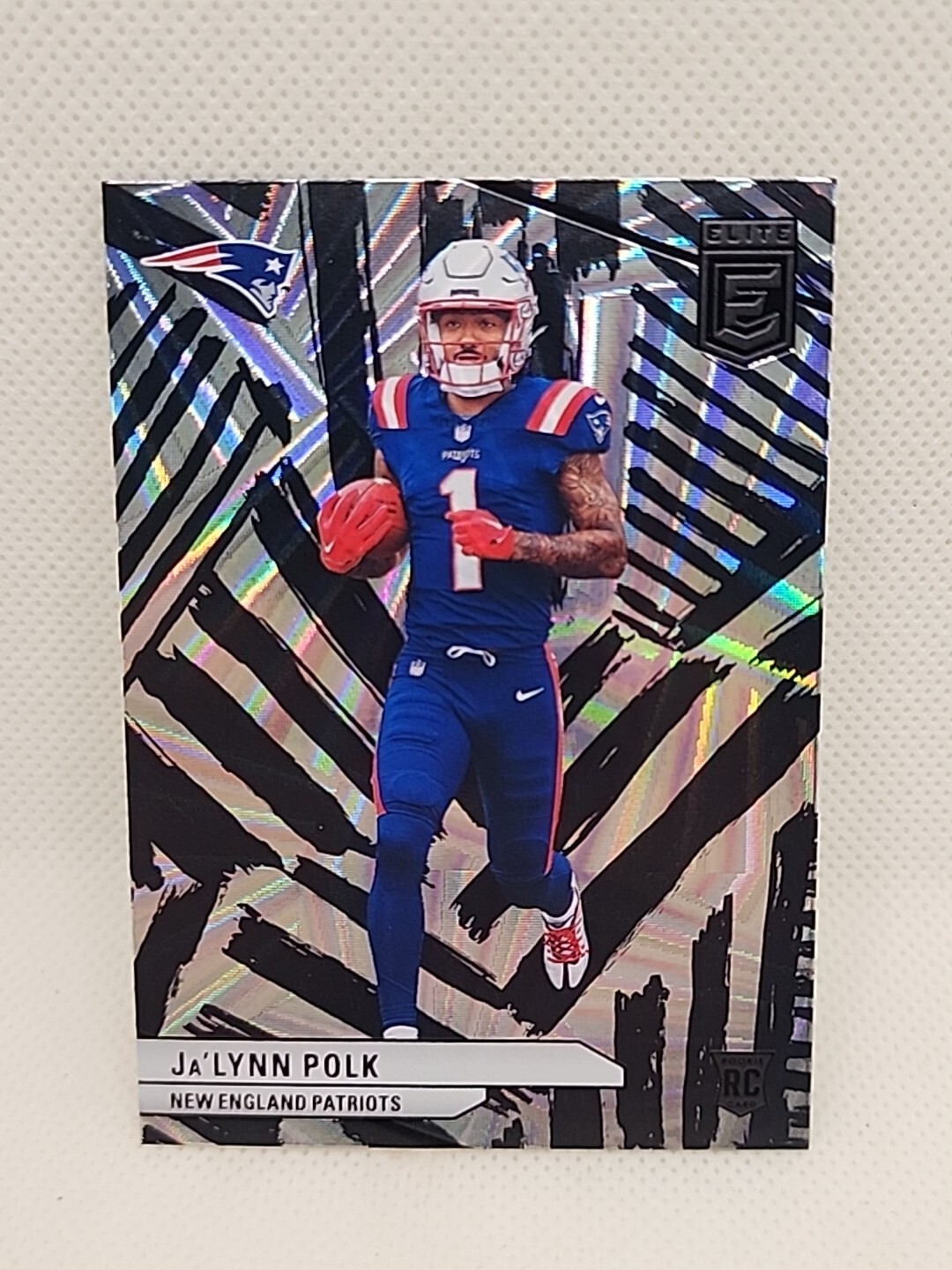 2024 Panini Donruss Elite Football Ja'Lynn Polk Razzle Dazzle Rookie Card #153