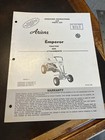 1960-70 Ariens Farm Implements Flyer / Brochure Emperor Tractor & Attachments