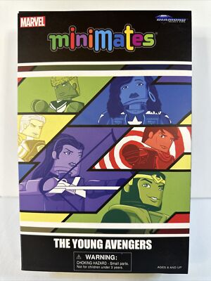 Marvel Young Avengers Minimates Deluxe Box Set 6 Figures 2022 Diamond Select