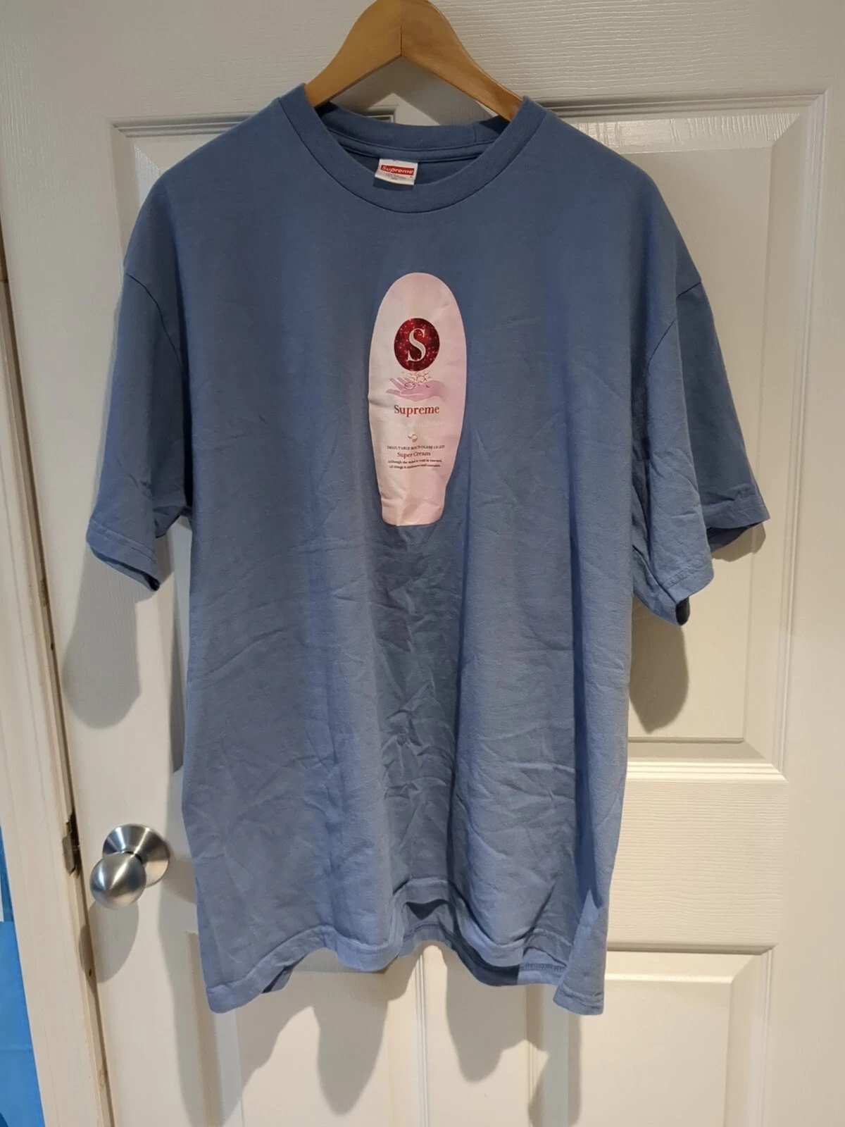 Supreme Super Cream USA T shirt homme XL