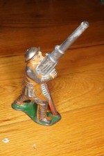 Barclay Dimestore Metal Soldier B117 744 Anti Aircraft Gunner