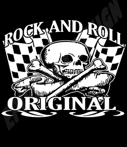 Chaleco sin mangas Rock And Roll Original Camiseta sin mangas Diseño único Años 50 Punk - Imagen 2 de 2