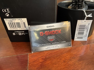 CASIO G-Shock GA-100MRB-1A MARCELO BURLON Limited Edition | eBay