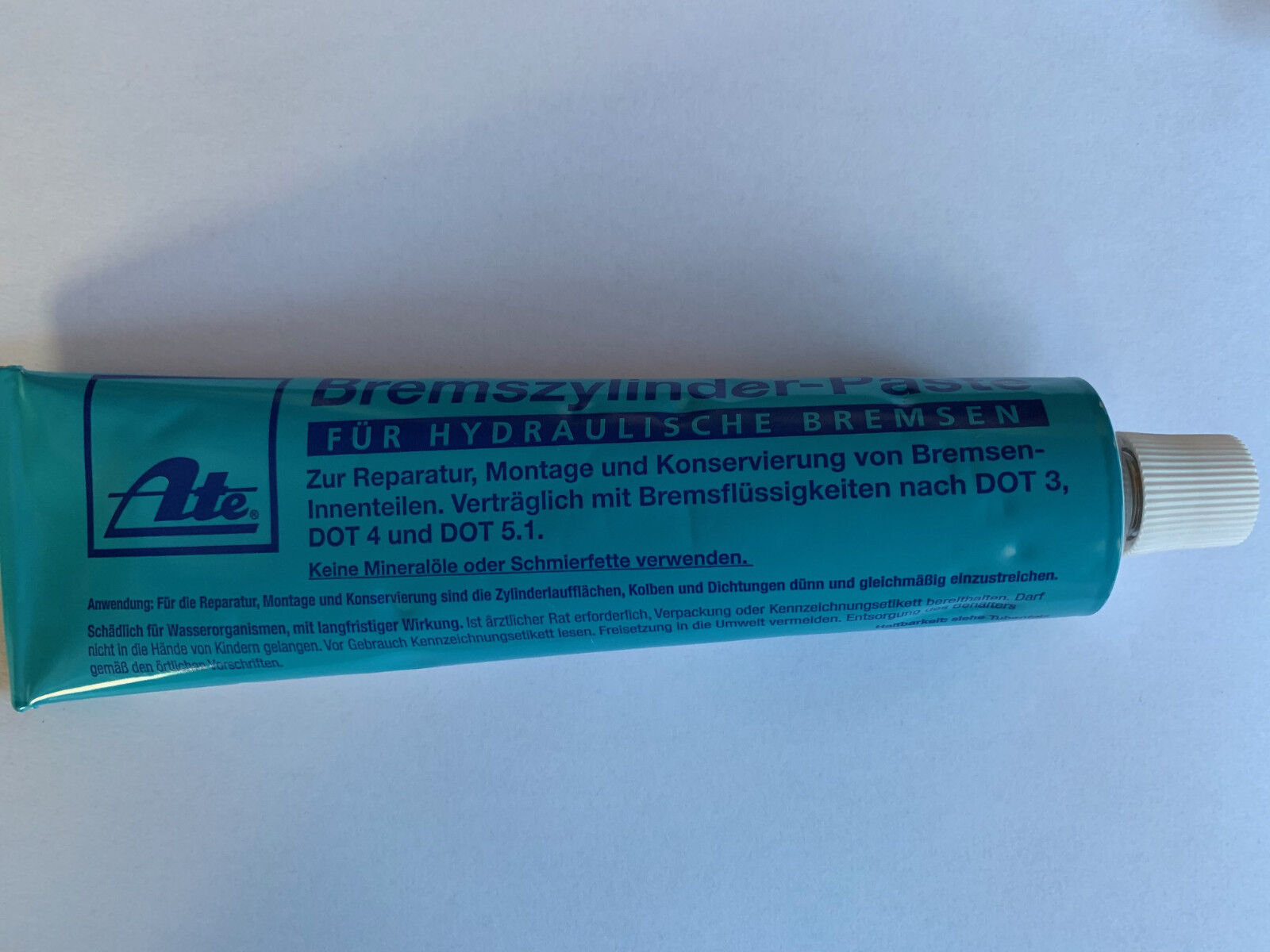 Brake Cylinder Paste - 180g - Fully Synthetic Brake Cylinder Paste for  Hydraulic Brake Systems For Lubrication of Cylinder Raceways and Pistons