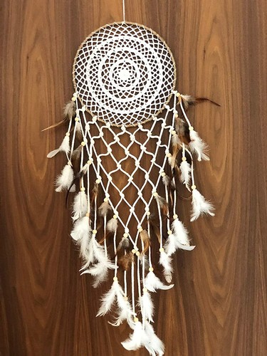 Dream Catcher ~ Macrame Wall Hanging ~ Handmade Hangings for Positivity - 第 2/4 張圖片