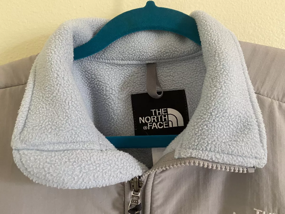 The North Face Blue Denali Zip Fleece Jacket Youth LG