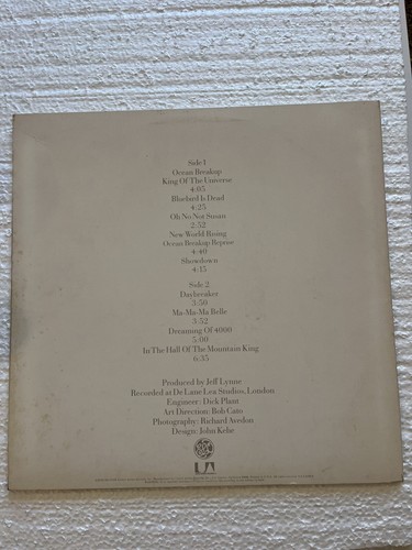 ELO On The Third Day Vtg Electric Light Orchestra Vinyl LP 1973 UA-LA188-F 0598 - Picture 2 of 13