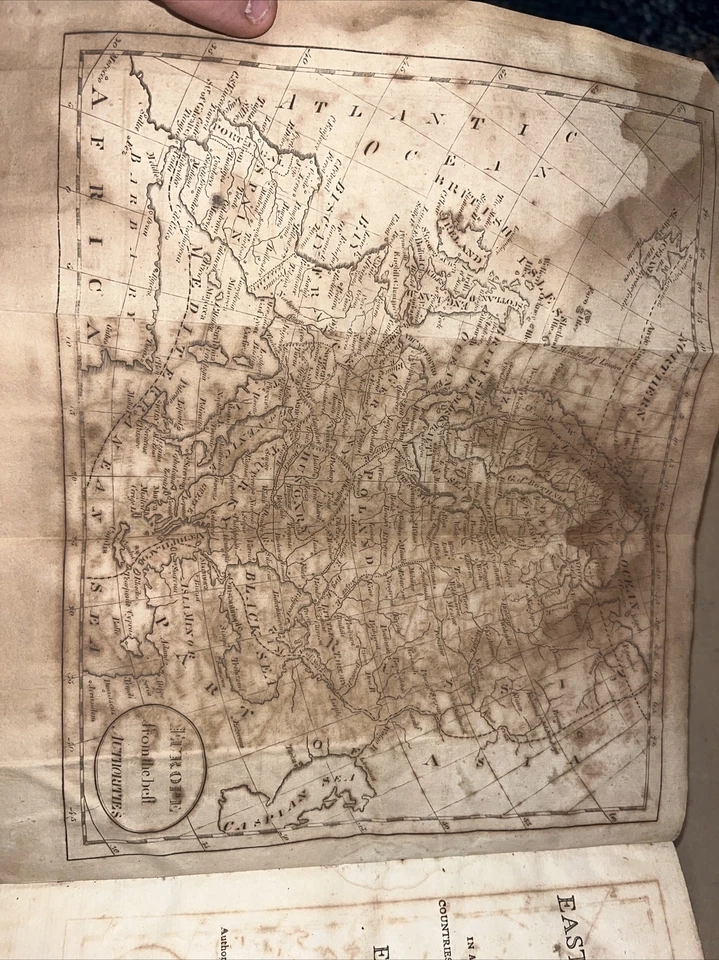 A new gazetteer of the eastern continent 1802 by jedidiah morse 17 Maps - Image 4 of 4
