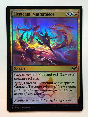 mtg all masterpiece cards Elemental [Strixhaven: School of Mages] nonland card from your hand. Masterpiece Series: Kaladesh Inventions Cards