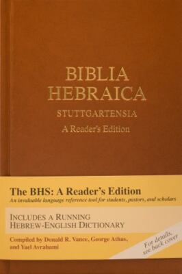 Biblia Hebraica Stuttgartensia: A Reader's Edition 2015 Hardcover NEW & SEALED